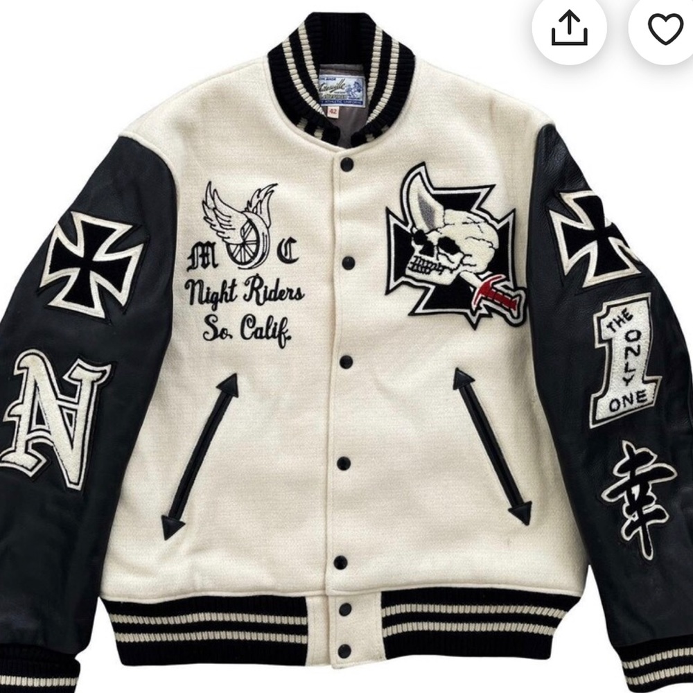 VTG Whitesville Varsity Jacket - South California Riders L/M/S